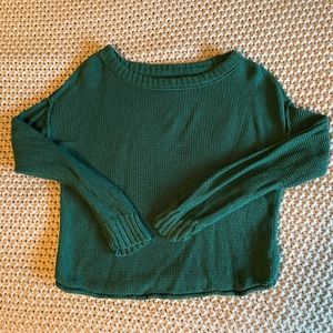 American Eagle Green women’s sweater- size small
